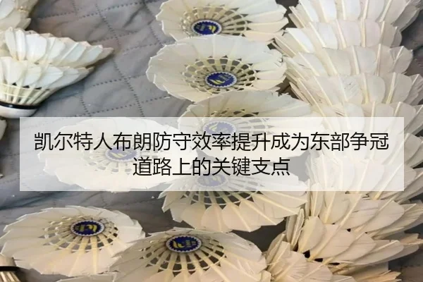 凯尔特人布朗防守效率提升成为东部争冠道路上的关键支点