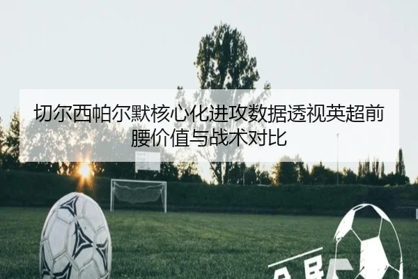 切尔西帕尔默核心化进攻数据透视英超前腰价值与战术对比